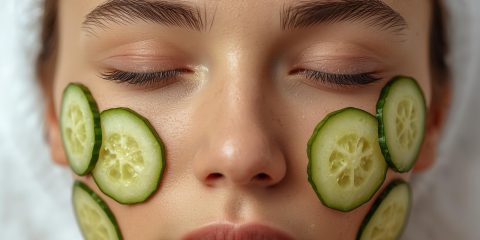 خیار برای پوست